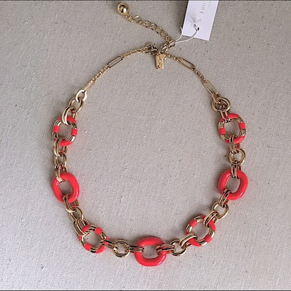 Kate Spade•Mod Link Gold Necklace•NWT - Picture 2 of 4